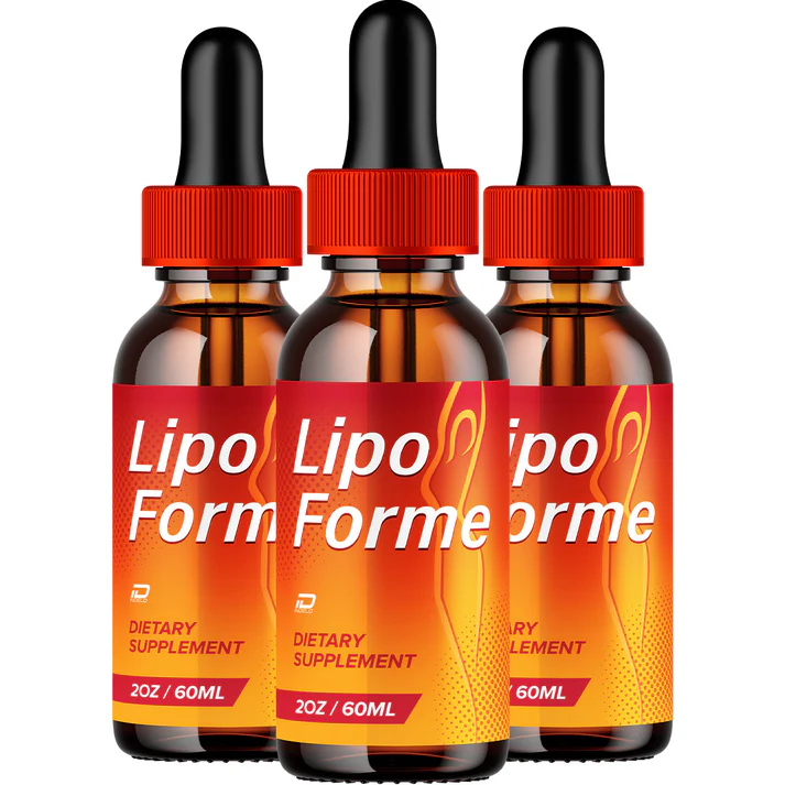 Lipo Forme liquid weight management supplement bottles